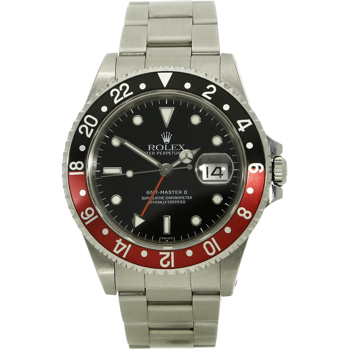 Rolex GMT Master 2 16710 Coke stehend
