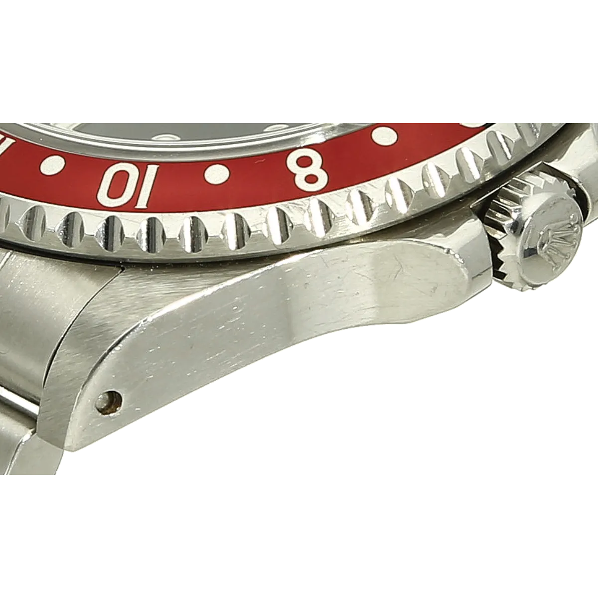 Rolex GMT Master 2 16710 Coke Gehaeuse Detail