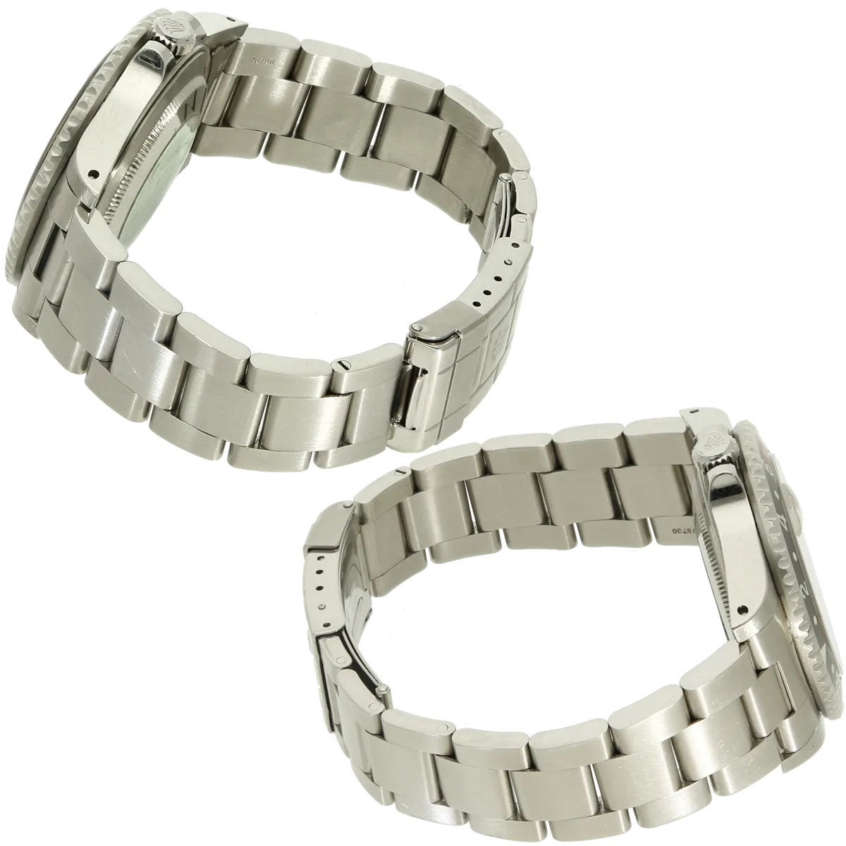 Rolex GMT Master 2 16710 Coke Armband rechts links 
