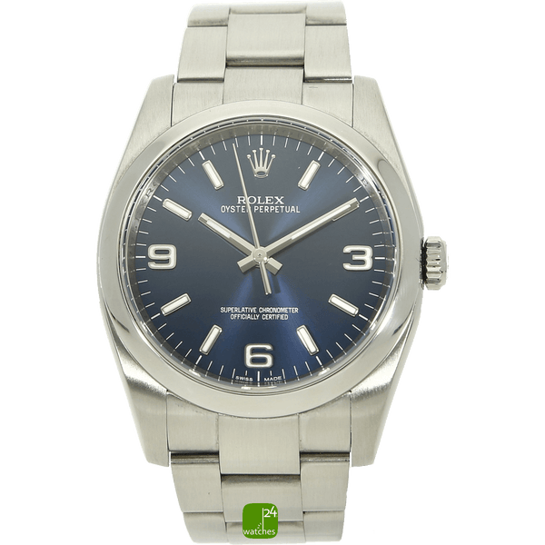 rolex oyster perpetual 166000 stehend