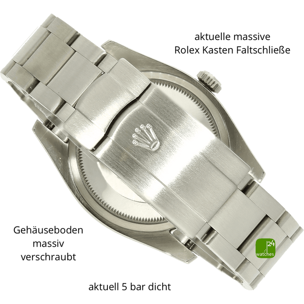 rolex oyster perpetual 166000 schliesse zu 