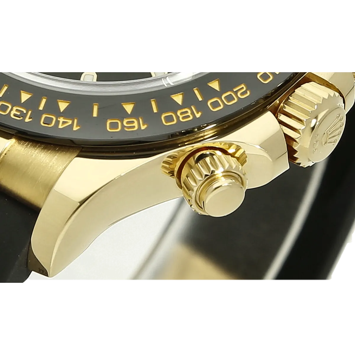 Rolex Daytona Oysterfelx  detail case 
