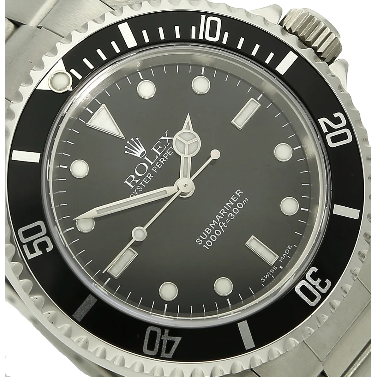 Rolex no Date Submariner 14060 Zifferblatt 