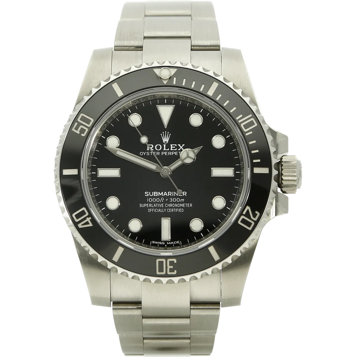 Rolex Submariner no Date 114060 stehend