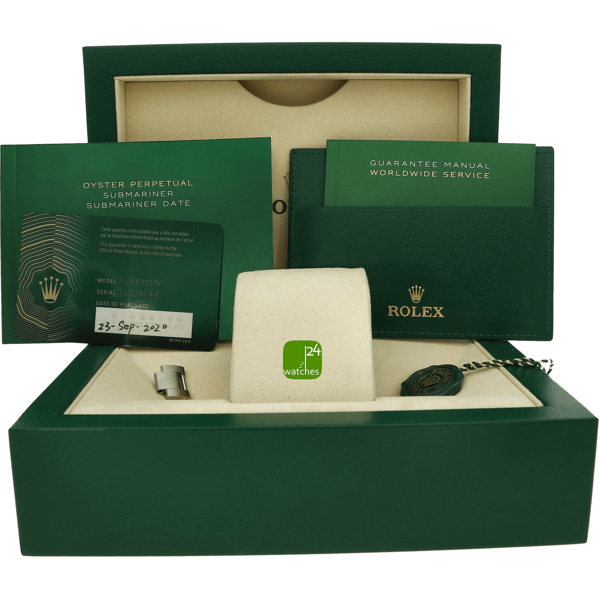 rolex-Submariner-126610-papiere