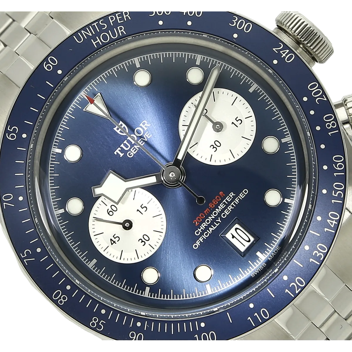 Tudor Black Bay Chrono Boutique Zifferblatt 