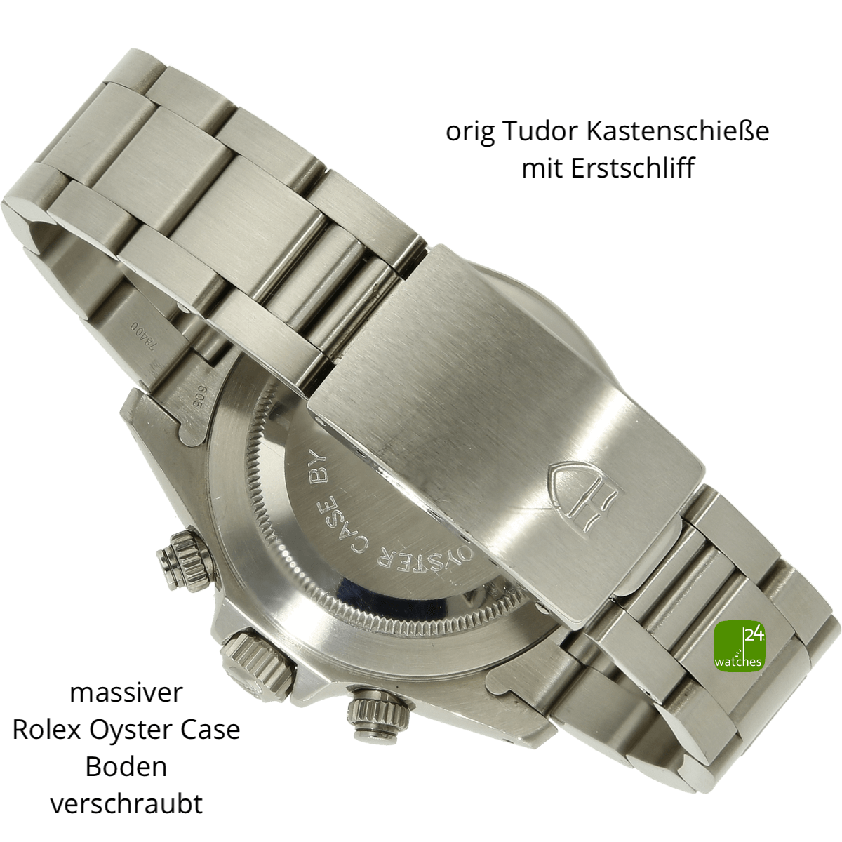 Tudor Oysterdate Panda Emaille Schlisse zu