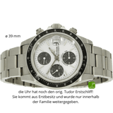 Tudor Oysterdate Panda Emaille liegend