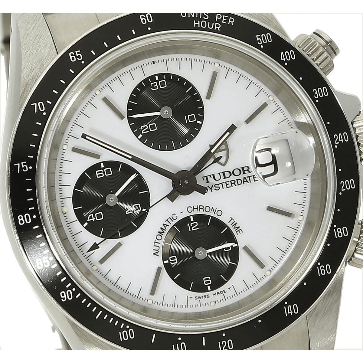Tudor Oysterdate Panda Emaille Zifferblatt 1