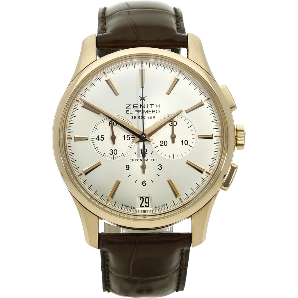 Zenith el Primero Captain Rotgold stehend 