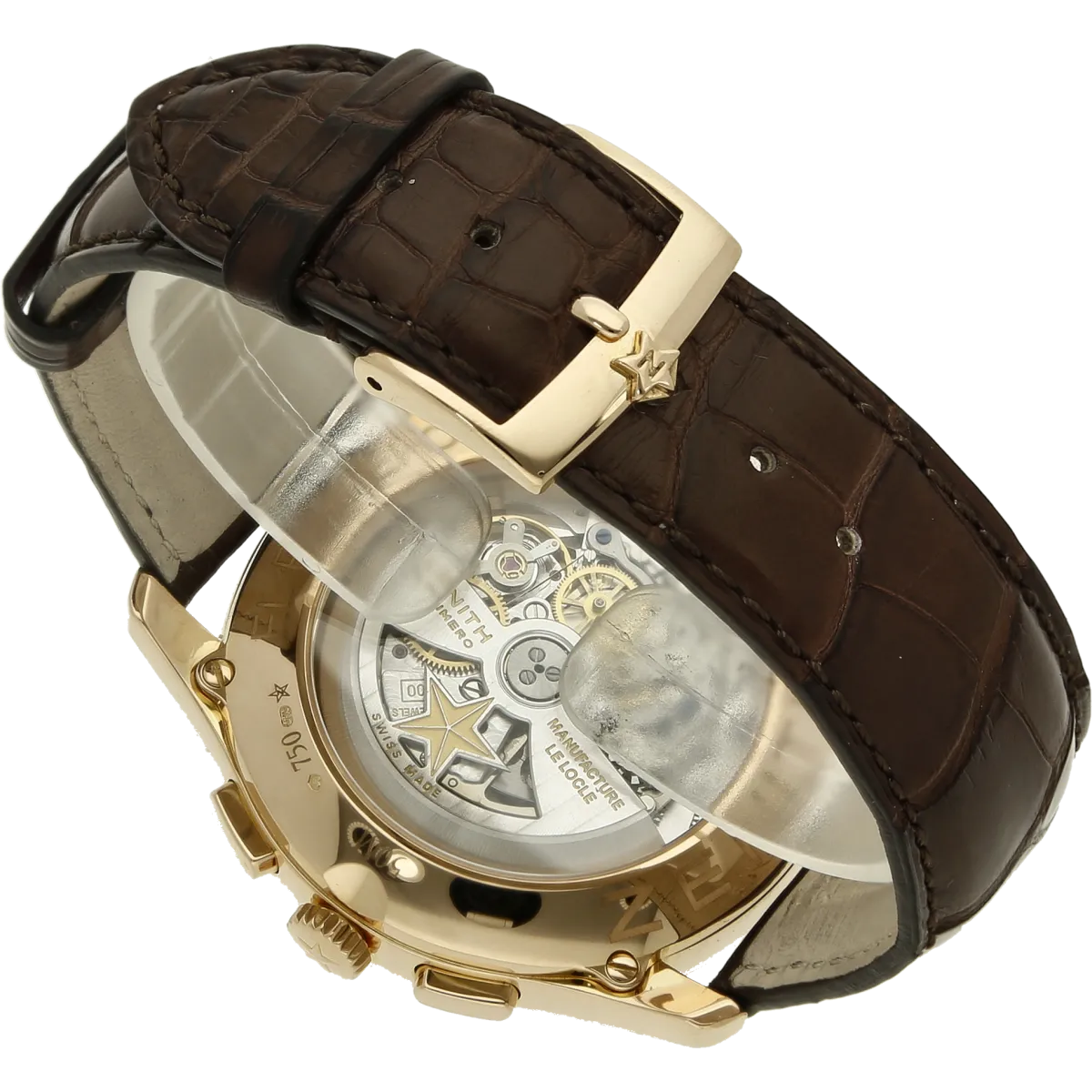 Zenith el Primero Captain Rotgold Schliesse zu 