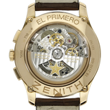 Zenith el Primero Captain Rotgold Gehaeuse Boden