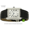 cartier Tank Solo 3515 XL liegend 