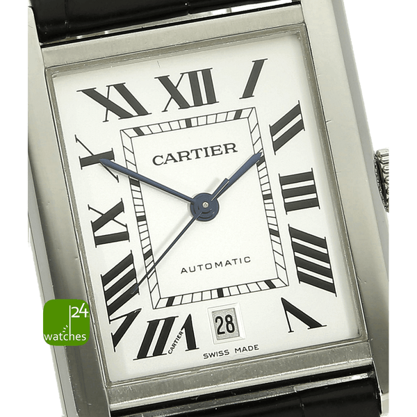 cartier Tank Solo 3515 XL Zifferblatt 