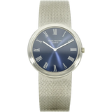 Patek Calatrava 3591 WG blue stehend 