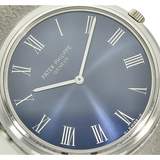 Patek Calatrava 3591 WG blue Zifferblatt 