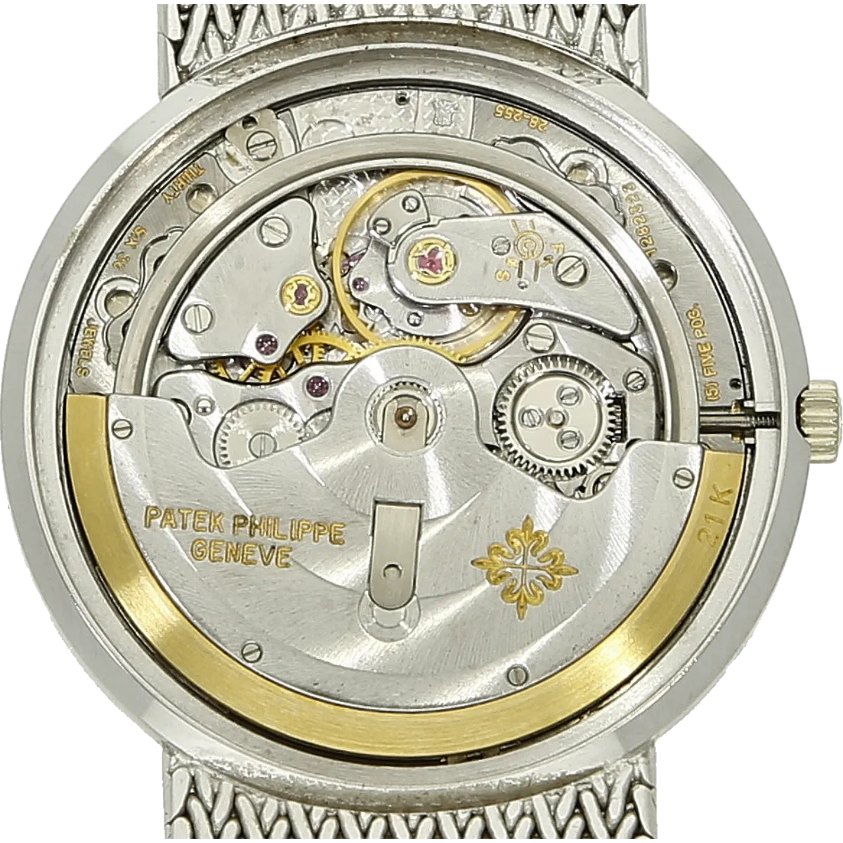 Patek Calatrava 3591 WG blue Uhrwerk 1 