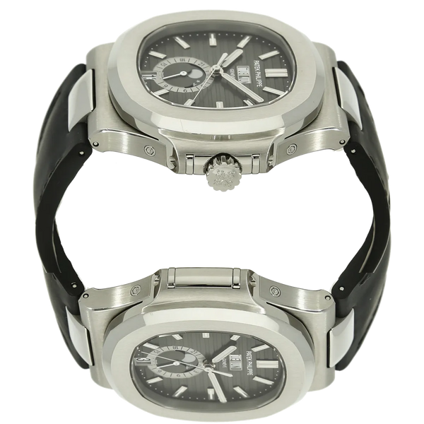 Patek Nautilus Jahreskalender 5726 A Gehaeuse 3 und 8 Uhr 