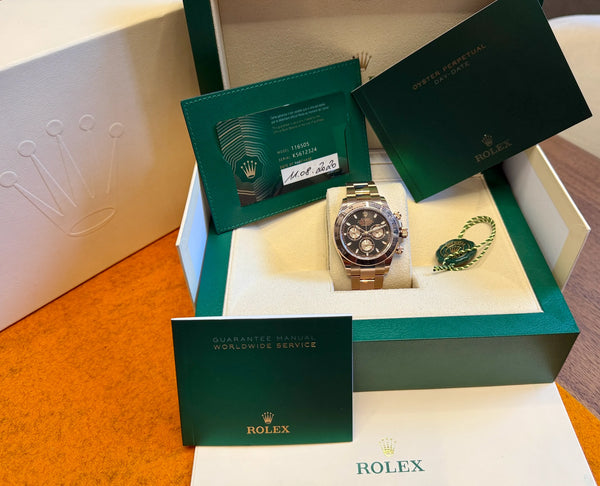 Rolex Daytona Rotgold 116505 mit Papieren