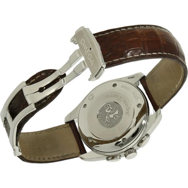 Omega Aqua Terra Chrono 42 Schliesse offen