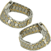 AP Royal Oak 14790SA weiss Armband links rechts