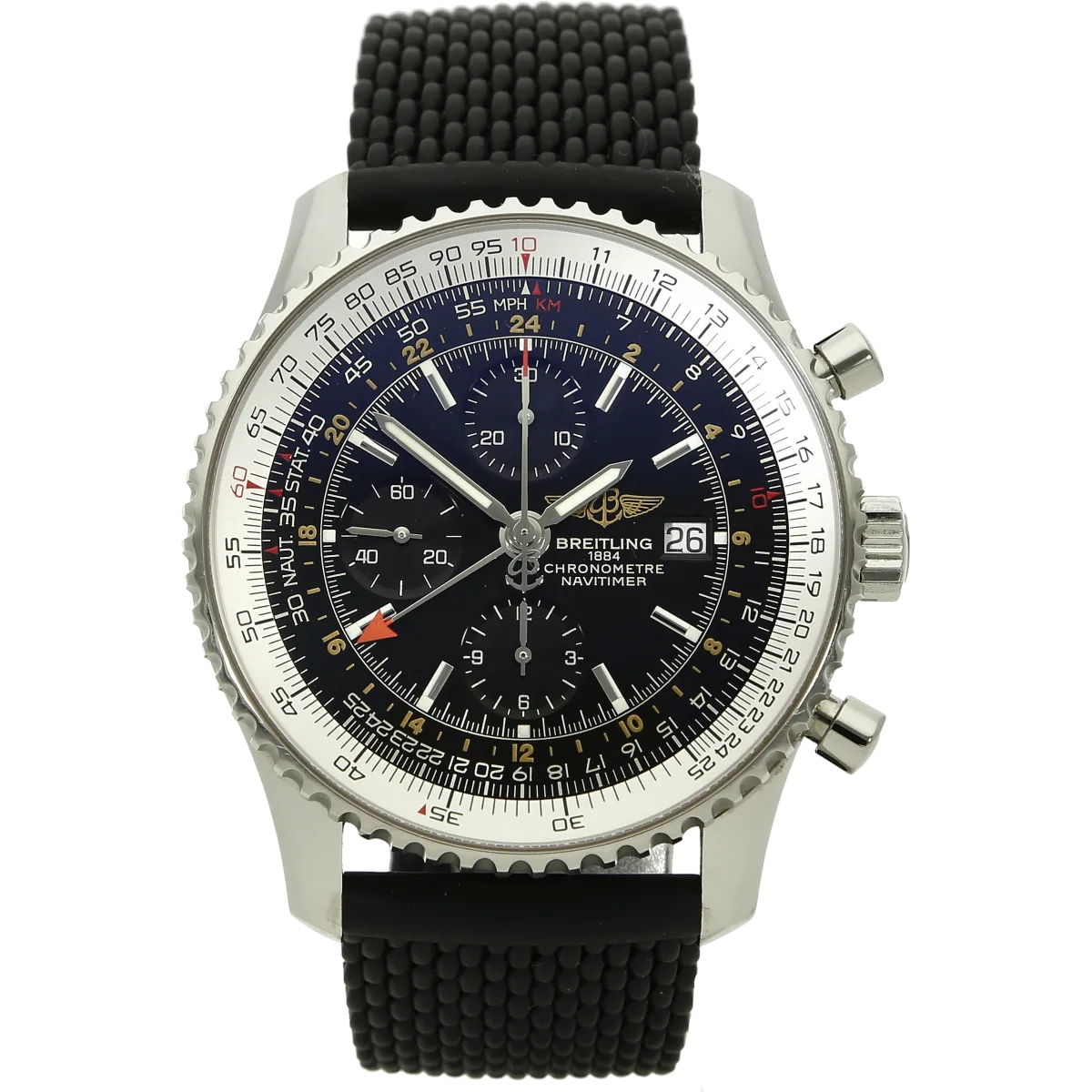 Breitling Navitimer Wold 46 A 24322 stehend