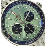 Breitling Navitimer 43 gruen Zifferblatt