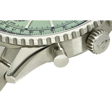 Breitling Navitimer 43 gruen Flanke