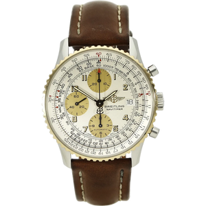 Breitling Old Navitimer Stahl Gold stehend