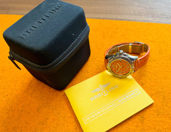 Breitling Superocean A17360 mit Papieren