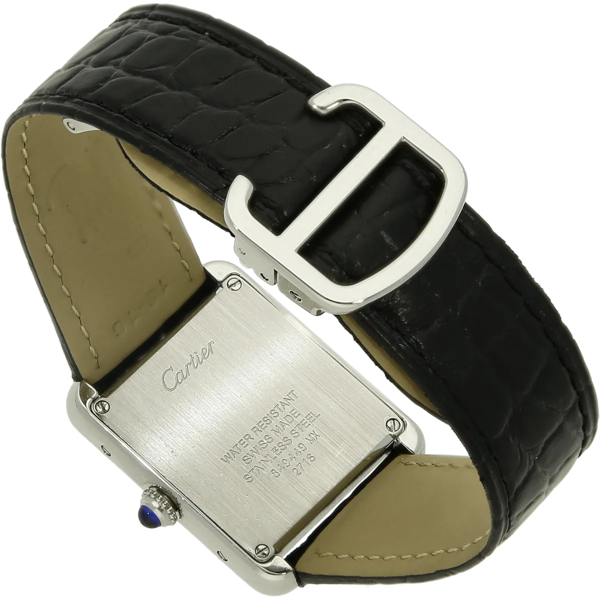 Cartier Lady Tank Solo 2716 Schliesse zu 