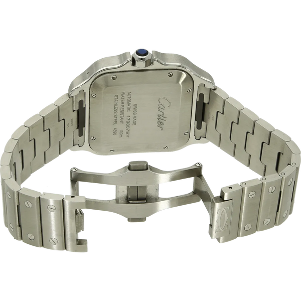 gebr. Cartier Santos Duo Time WSSA0076 Schliesse offen 
