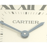 Cartier Tank Francais 1821 Gold Zifferblatt detail 