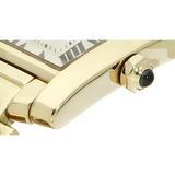 Cartier Tank Francais 1821 Gold 1 .mp4 Detail Gehaeuse 