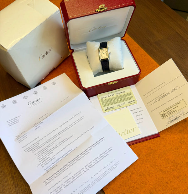 Cartier Lady Tank Solo 2716 mit Papieren