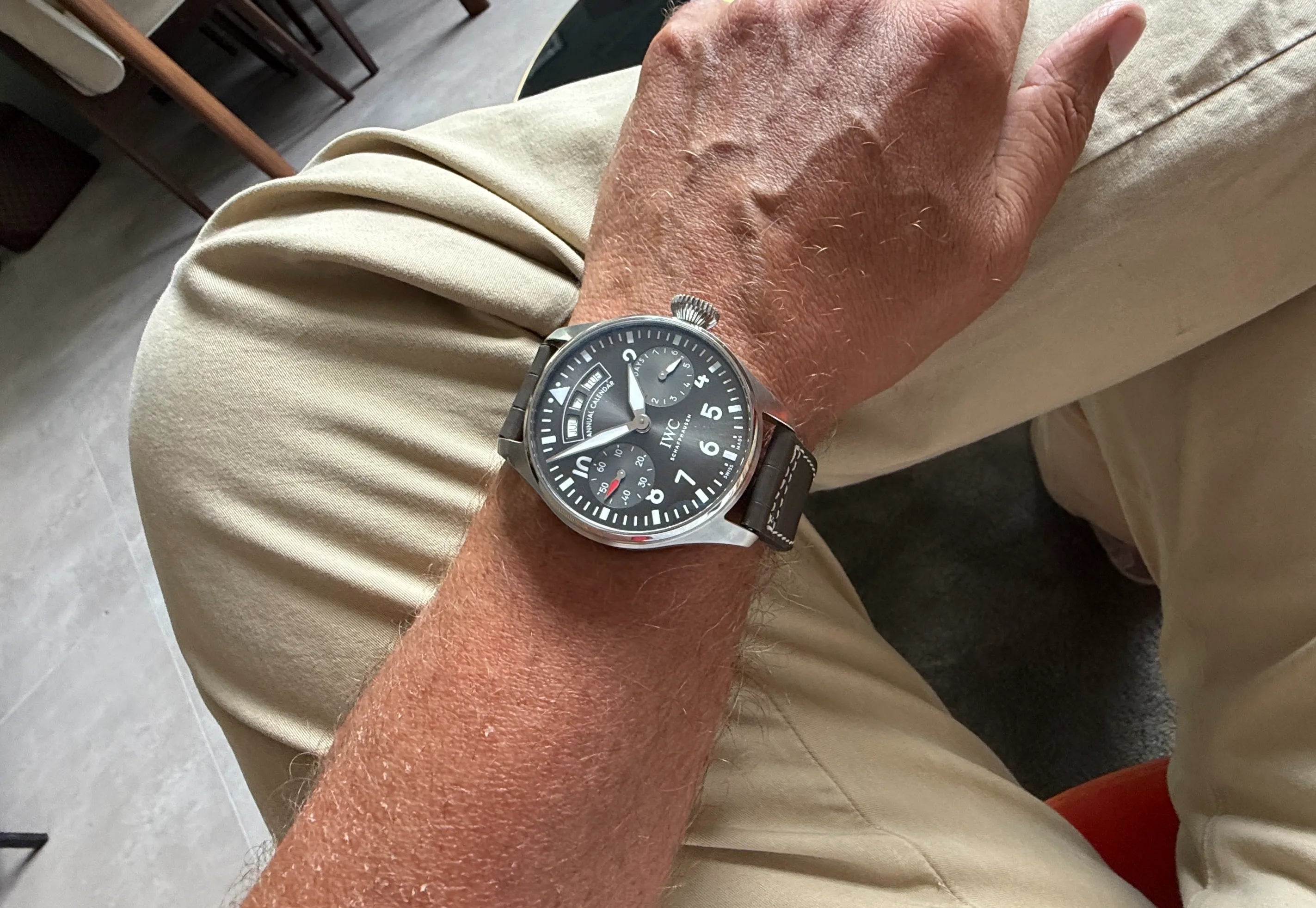 IWC Big Pilot 502702 am Arm 3