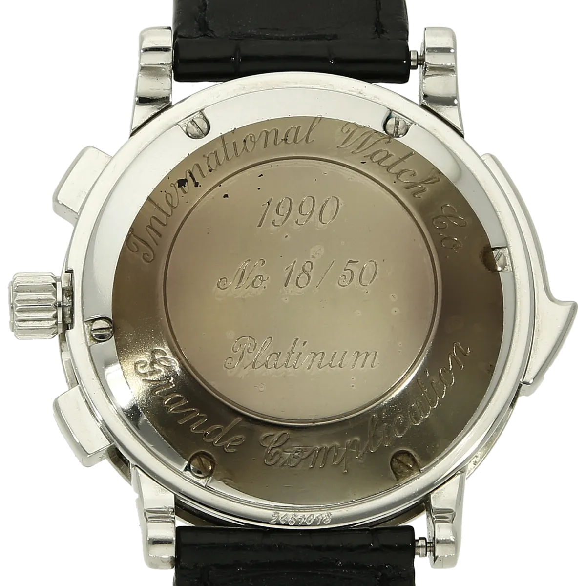 IWC Grand Complication 3770 Gehäuseboden