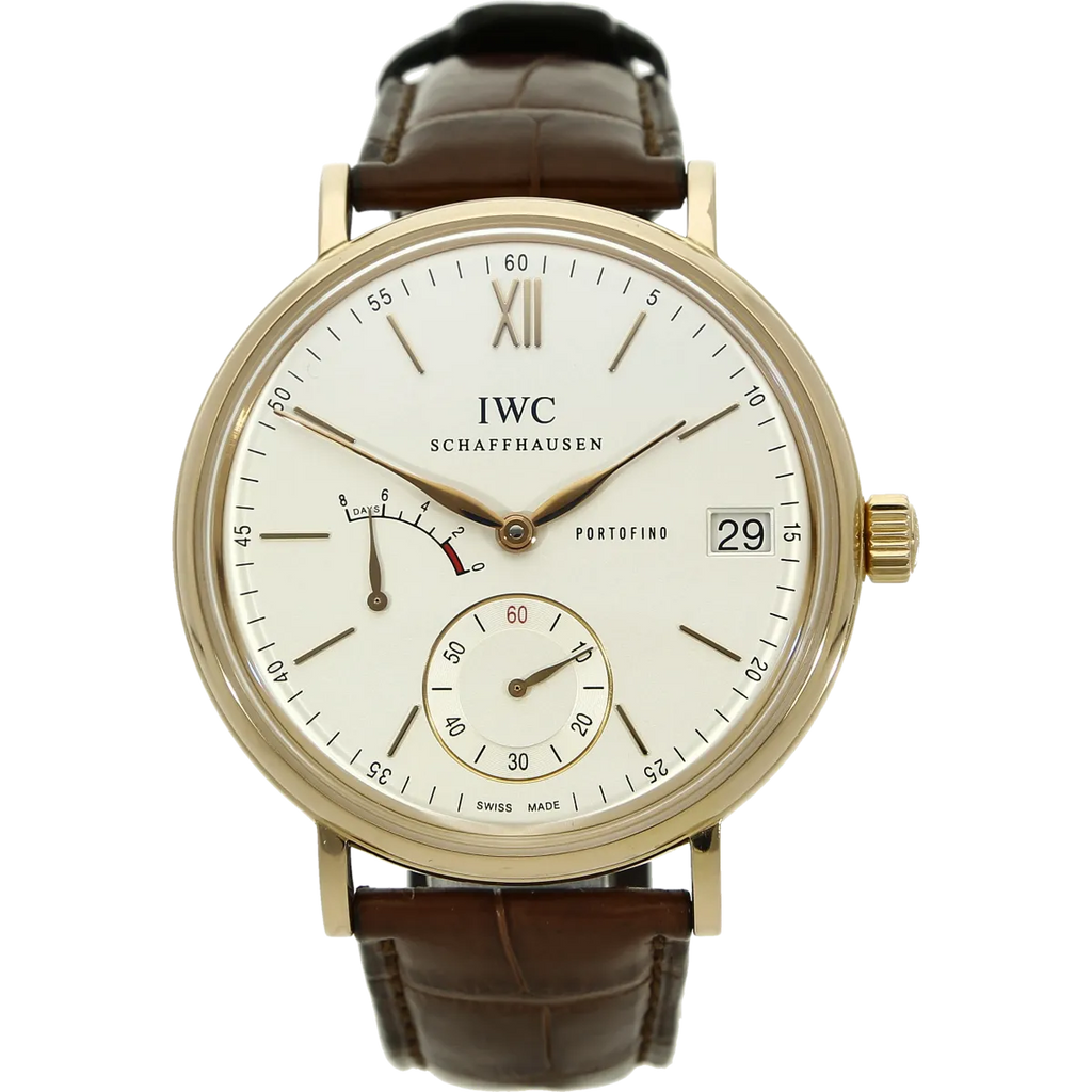 IWC Portofino 510107 Rotgold 8 Days stehend