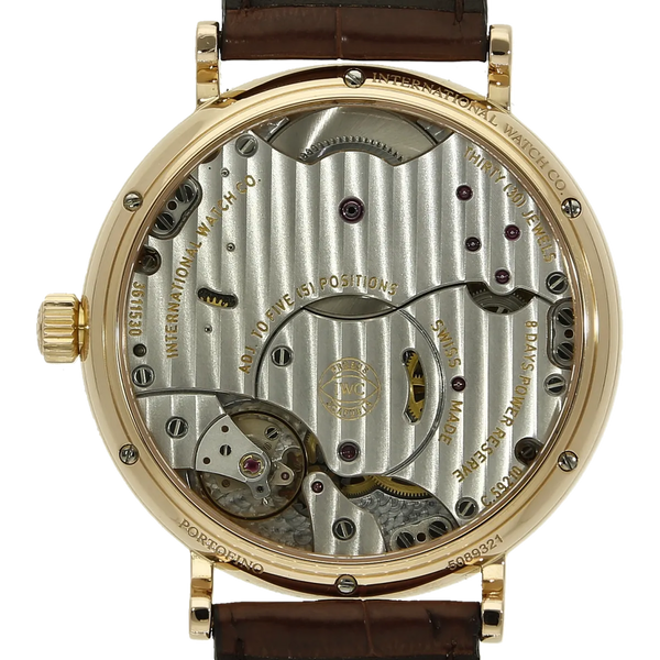 IWC Portofino 510107 Rotgold 8 Days Boden