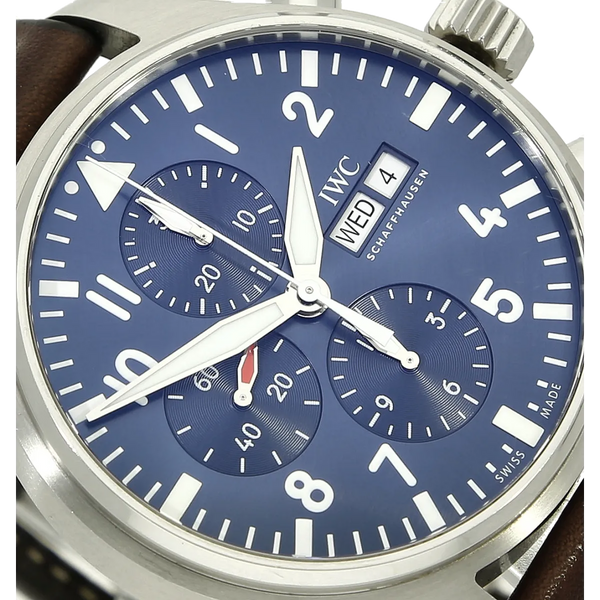 IWC le petit Prince Chrono 377714 Zifferblatt 