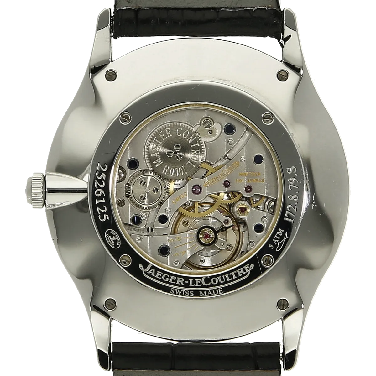 Jaeger Master Ultra Thin 172.8.79 S Gehaeuse Boden 