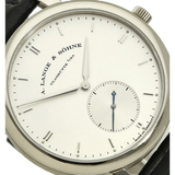 Lange grosse Saxonia automatik Zifferblatt 