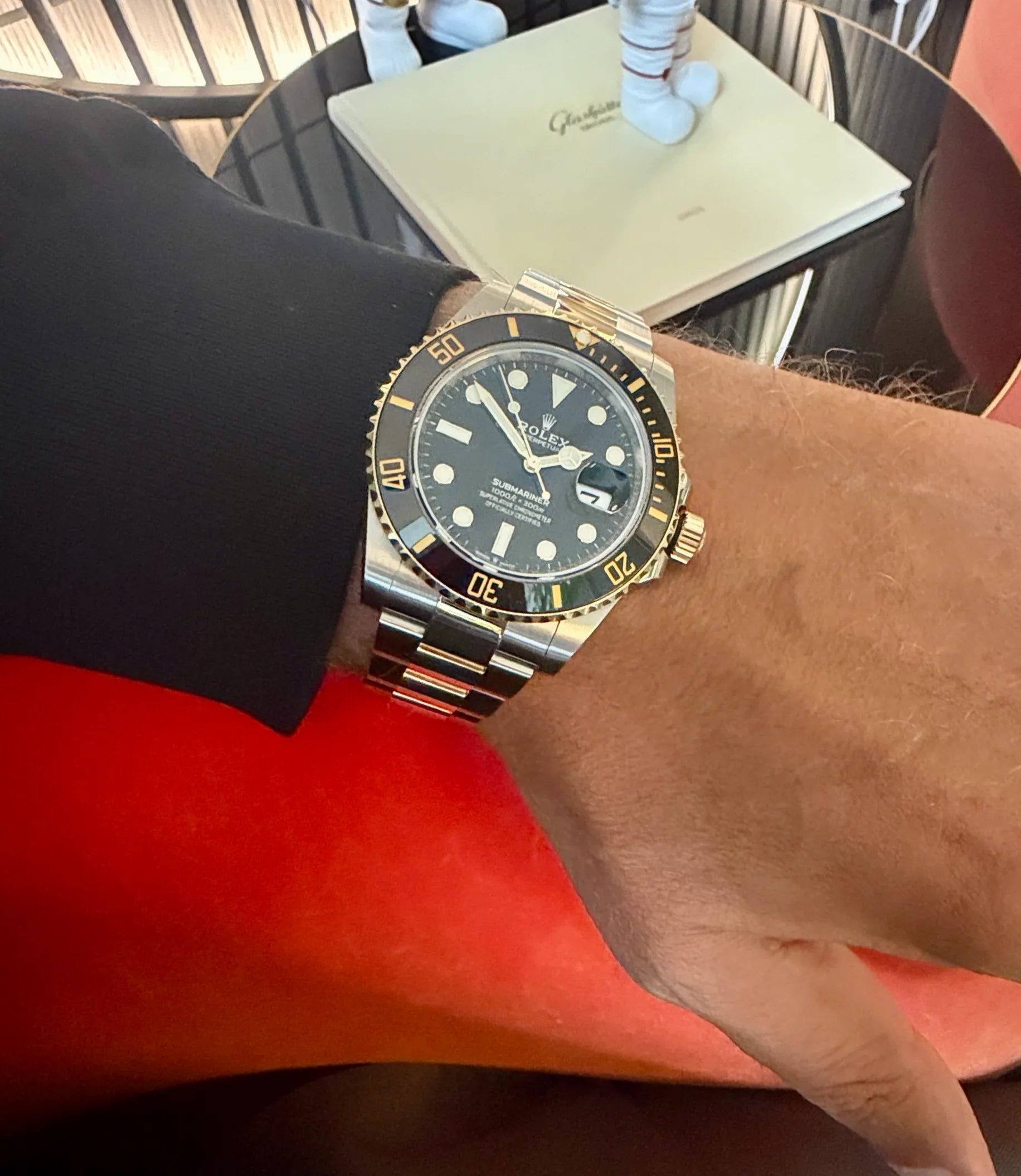Rolex Submariner 126613LN am Arm 1 