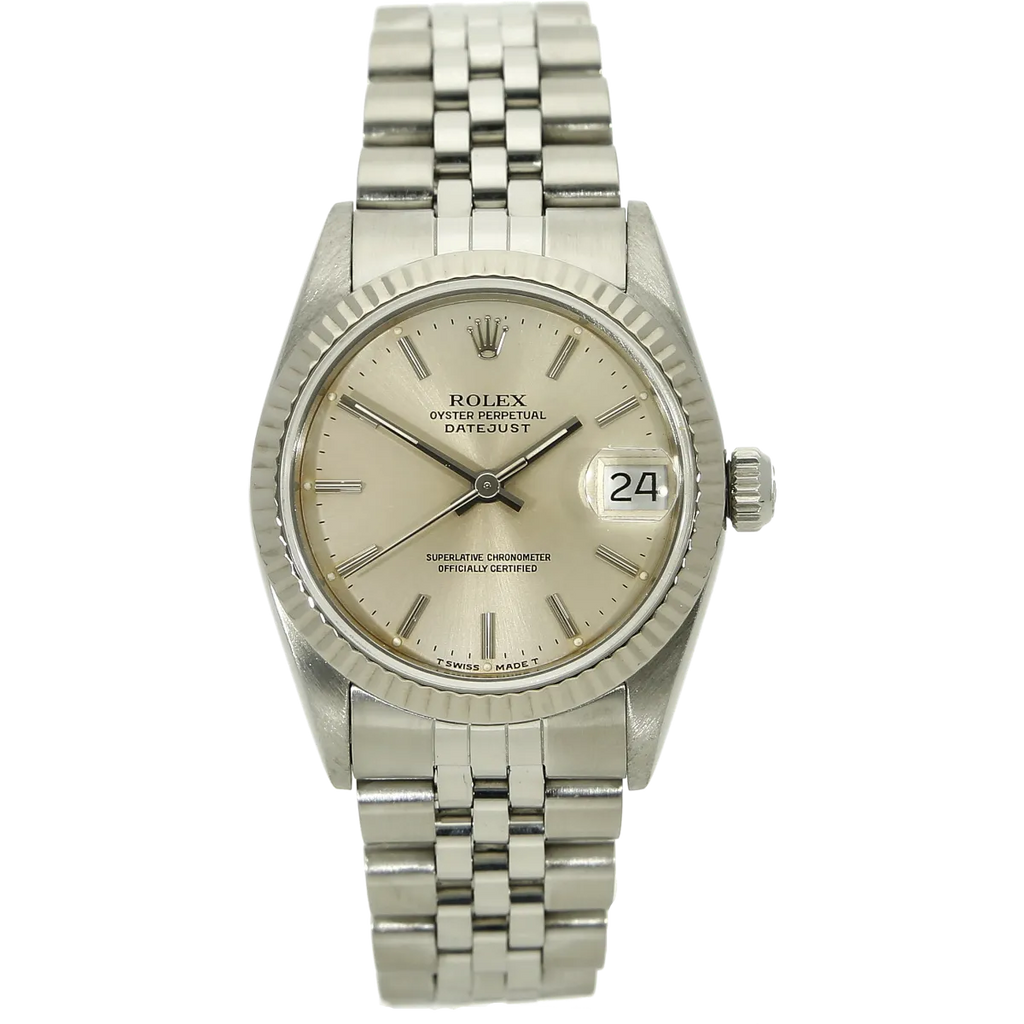 Rolex Datejust 31 WG stehend