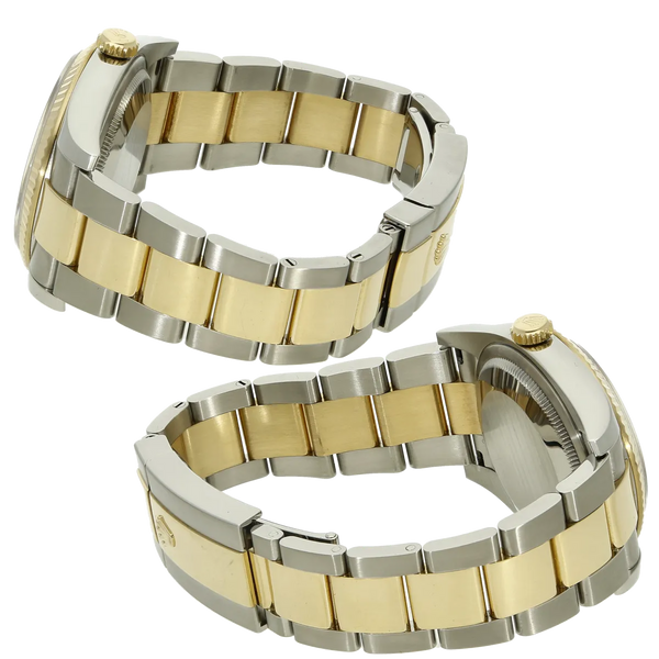 Rolex Datejust 36 116233 Armband links rechts