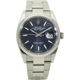 Rolex Datejust 36 Motif Blatt Full Set stehend
