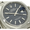 Rolex Datejust Stahl 36 Motif blau Box Papiere deutsch
