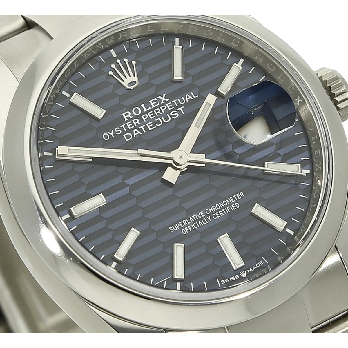 Rolex Datejust 36 Motif Blatt Full Set Zifferblatt