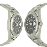 Rolex Datejust 36 Motif Blatt Full Set Flanken