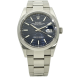Rolex Datejust 36 Motif Blatt Full Set stehend